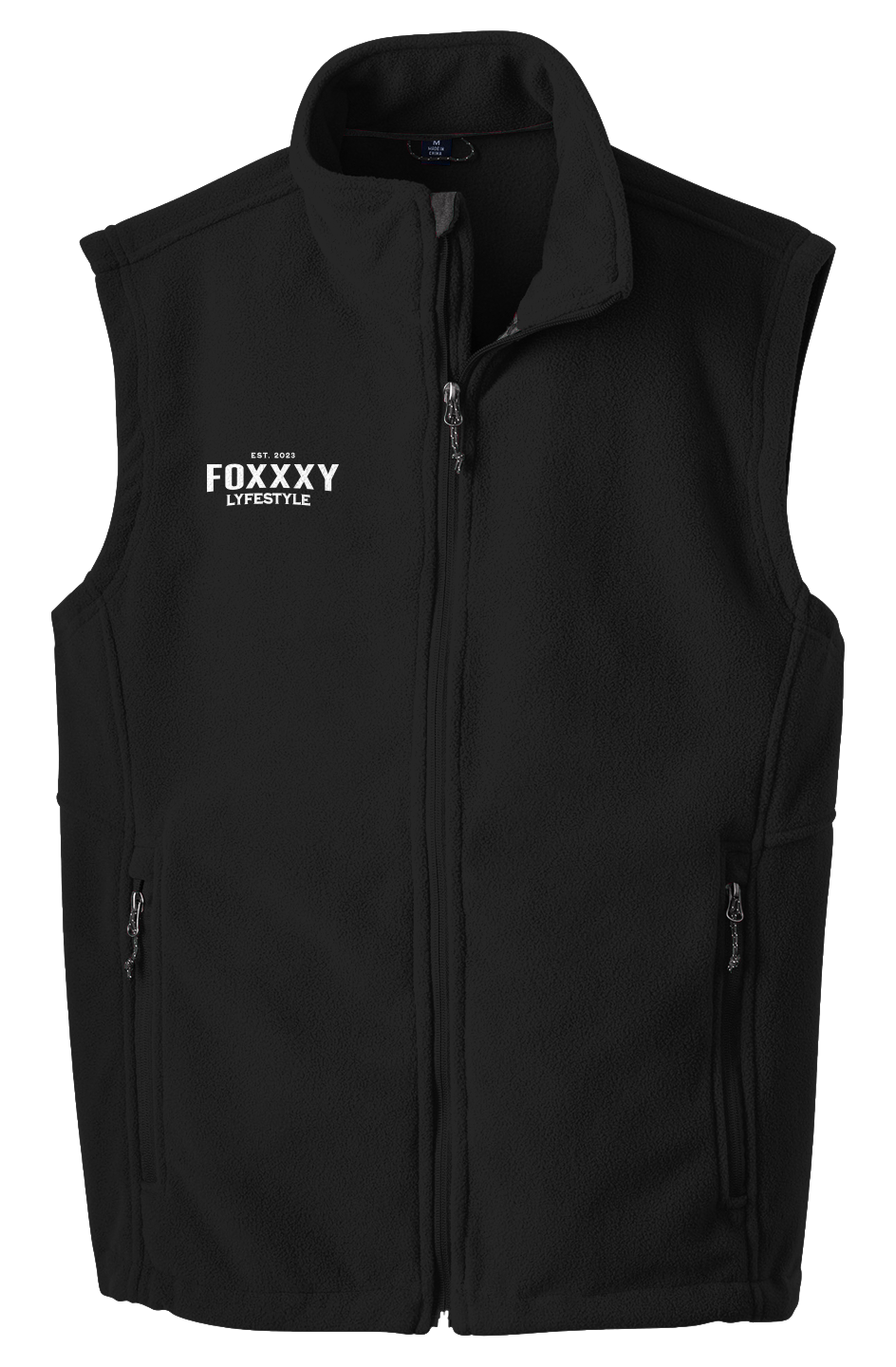 Foxxxy Lyfestyle Signature Fleece Vest | Premium U