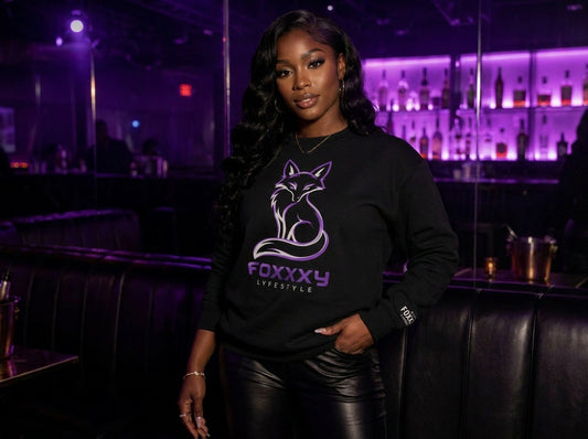 Foxxxy Lyfestyle Signature Heavy Blend Crewneck Sweatshirt | Premium Streetwear Essential